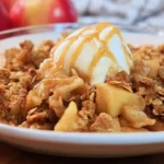 Caramel-Apple-Crisp-with-Crunchy-Oat-Topping-Recipe