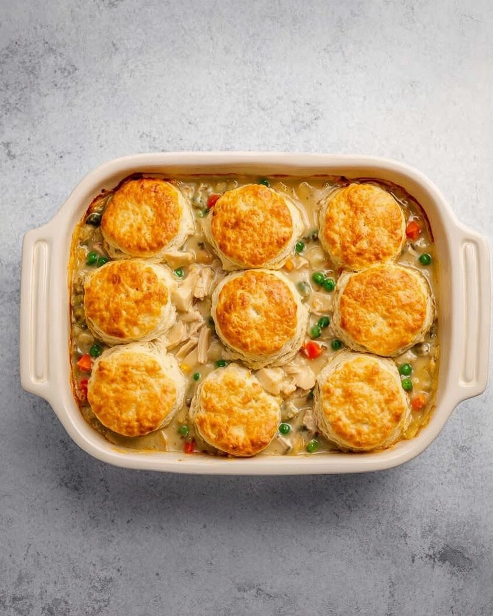 Chicken-Pot-Pie-Casserole-With-Biscuits-Recipe