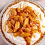 Creamy-No-Bake-Apple-Cheesecake-Pie-Recipe