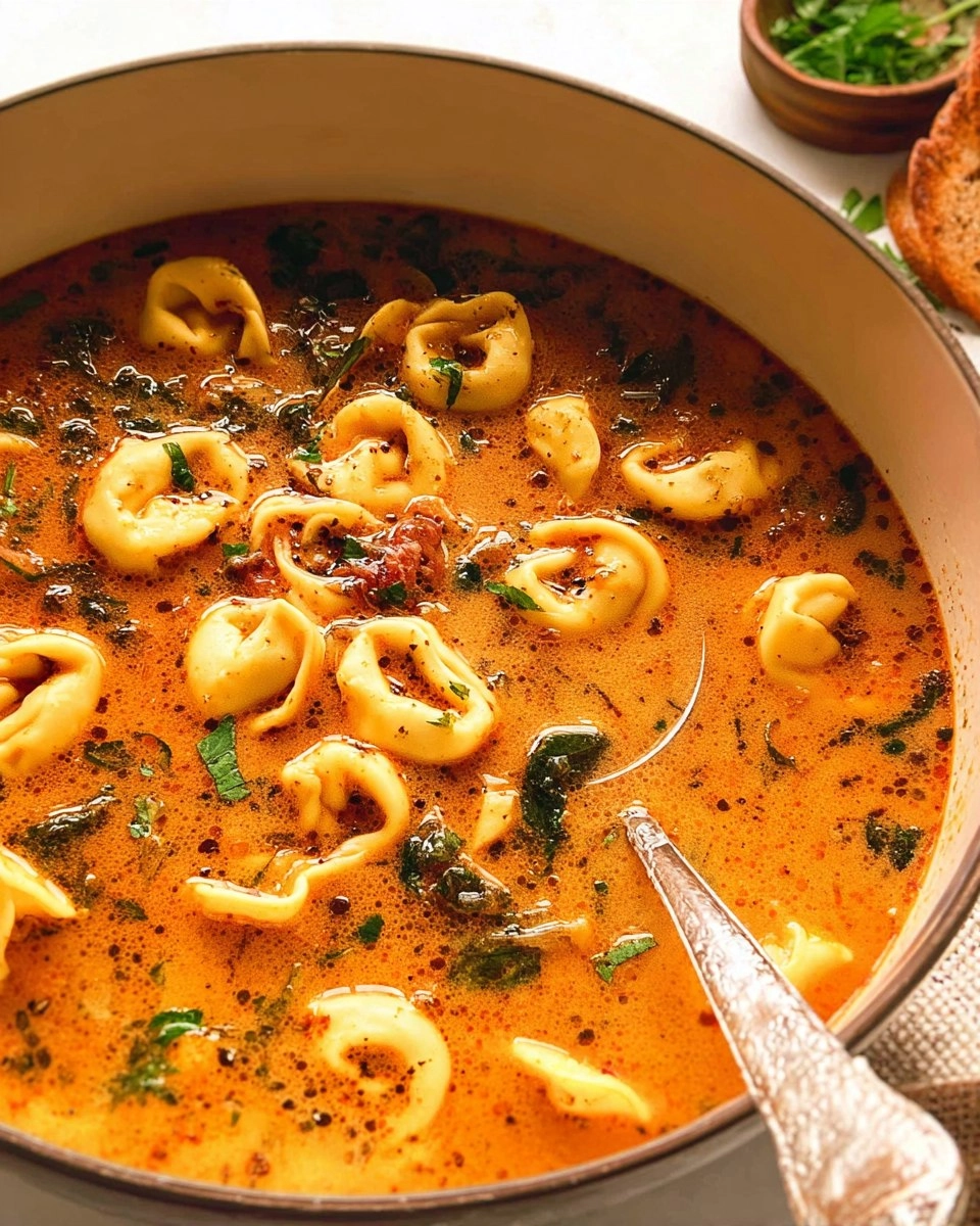 Creamy Tortellini Soup 124 Creamy Tortellini Soup