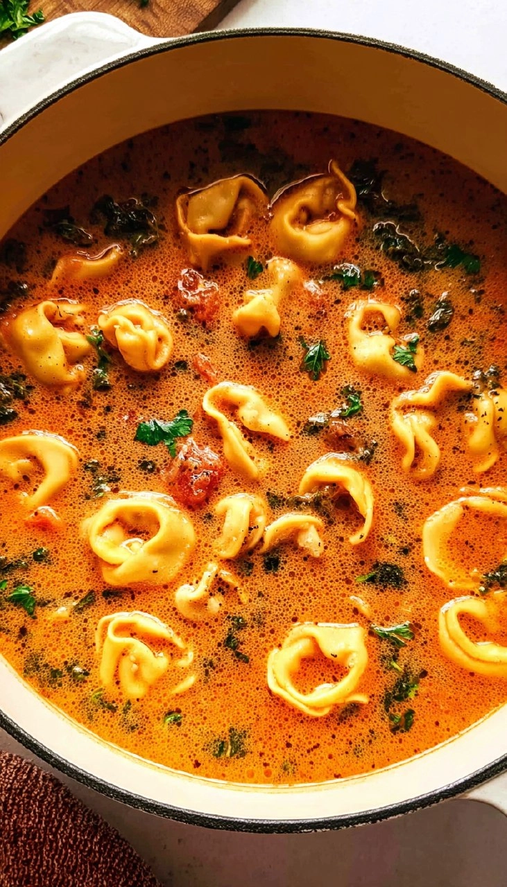 Creamy Tortellini Soup 125 Creamy Tortellini Soup
