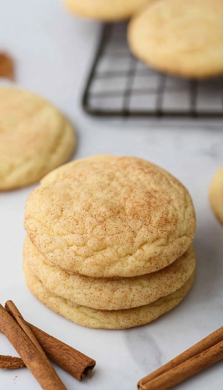 Fall Spice Snickerdoodle Cookies