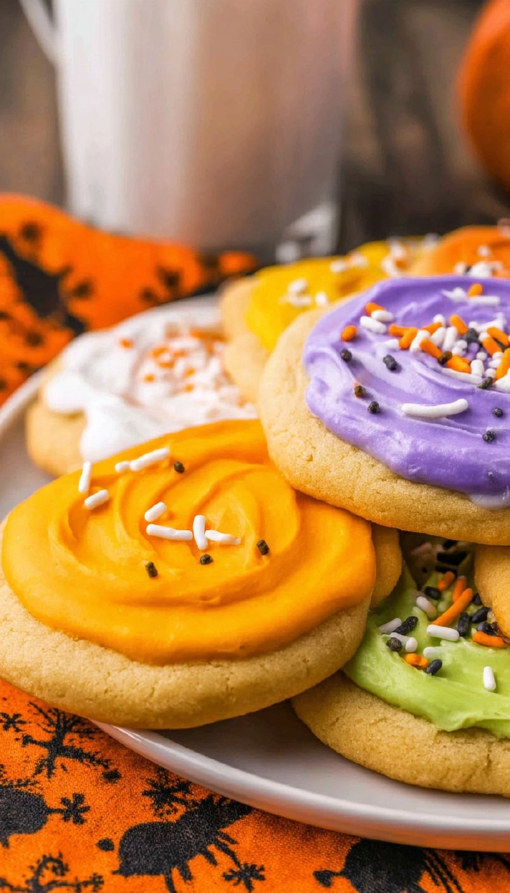 Halloween Sugar Cookies (Lofthouse Style!)