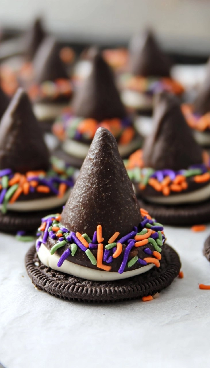 Oreo Witch Hat Cookies