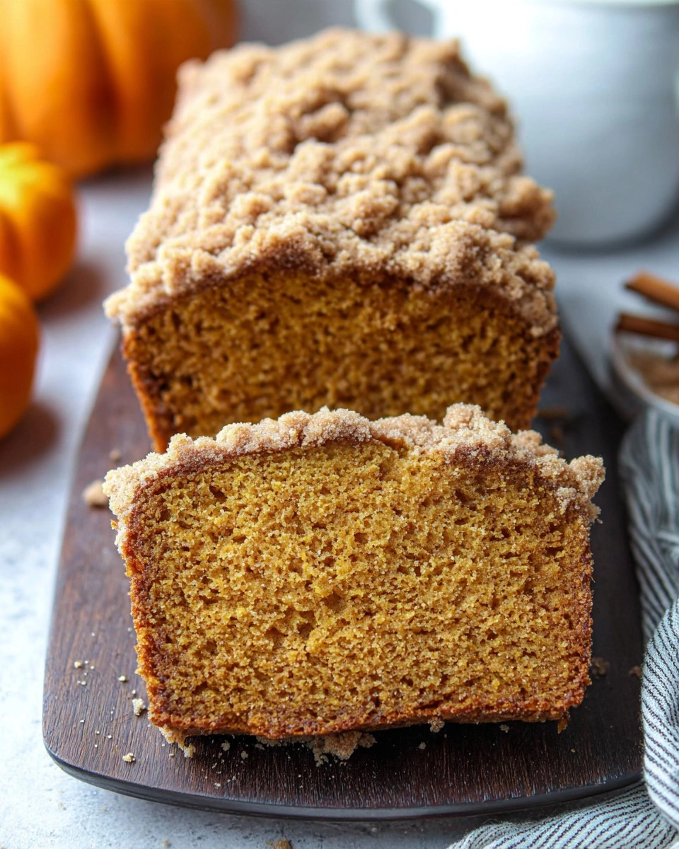 Pumpkin-Bread-with-Crumb-Topping-Recipe