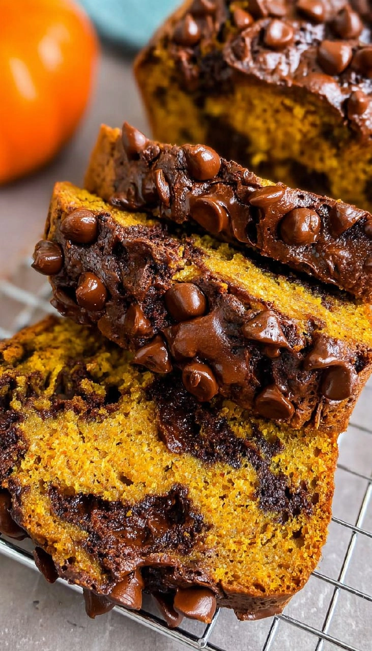 Pumpkin Chocolate Chip Bread