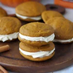 Pumpkin-Whoopie-Pies-with-Cream-Cheese-Filling-Recipe
