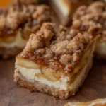 Apple Cheesecake Bars with Streusel Crumble Topping 131 Apple-Cheesecake-Bars-with-Streusel-Crumble-Topping-Recipe