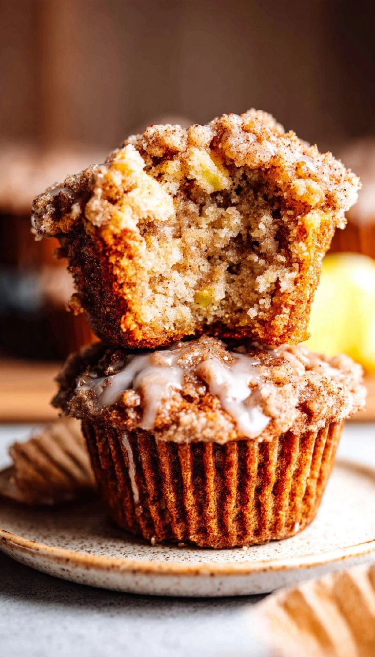 Apple Crumb Muffins (Paleo, Gluten-Free)