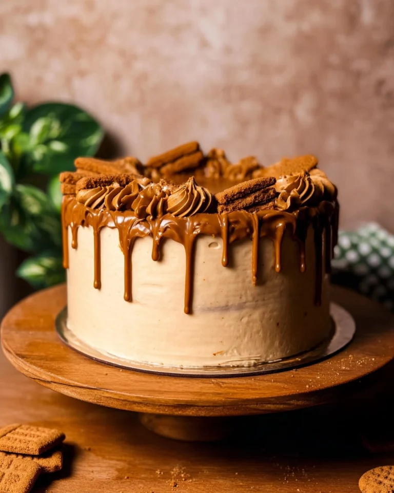 Biscoff-Cookie-Butter-Cake-Recipe