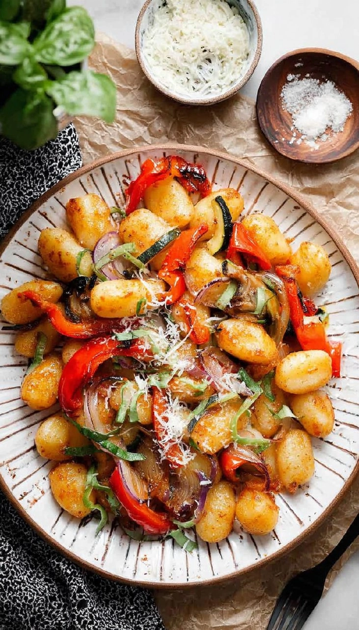 Easy Sheet Pan Gnocchi and Vegetables