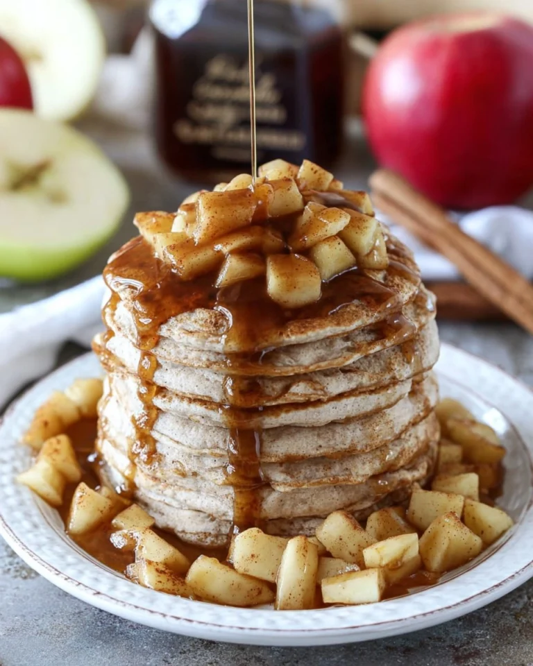 Fluffy-Apple-Cinnamon-Pancakes-Recipe