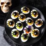 Halloween Spider Deviled Eggs 96 Halloween-Spider-Deviled-Eggs-Recipe