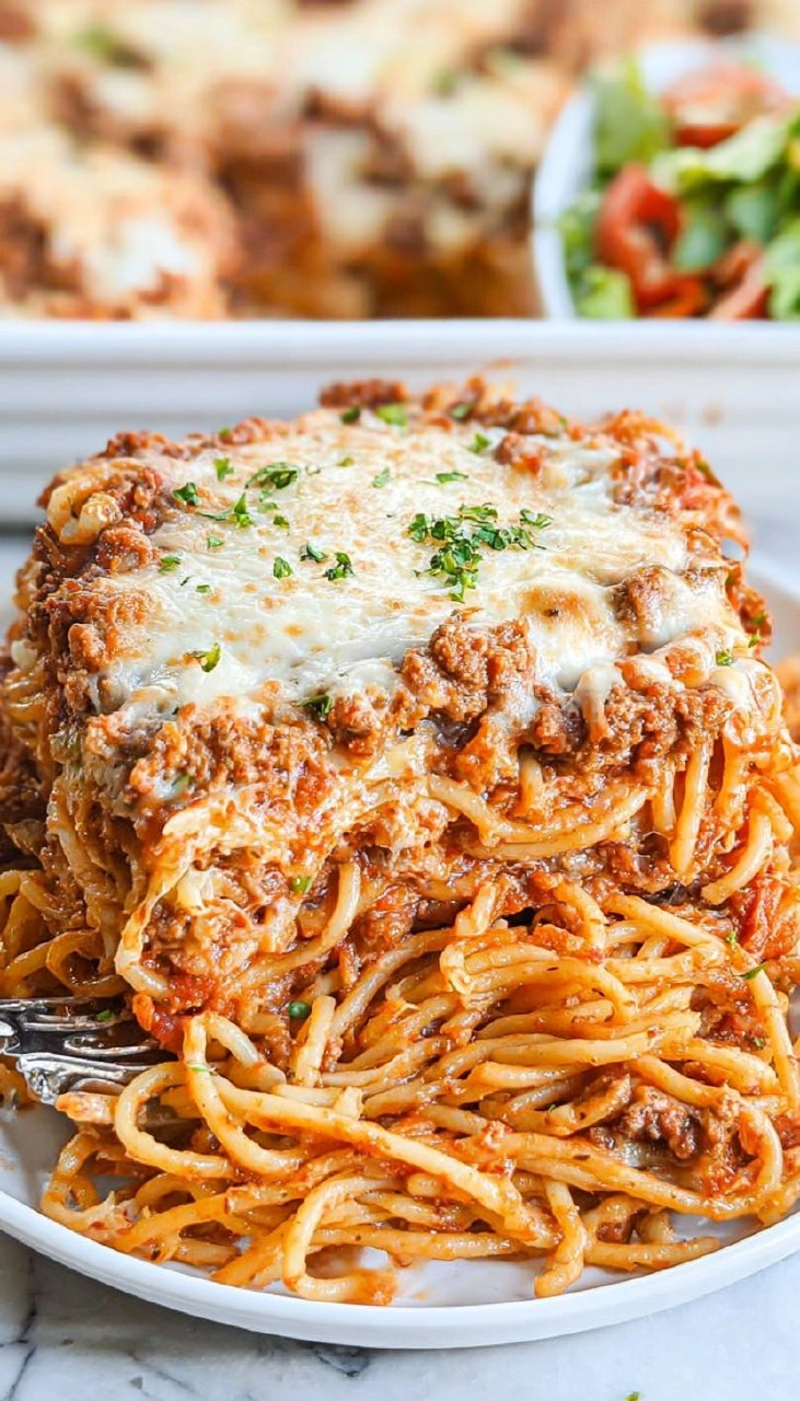 Million Dollar Baked Spaghetti