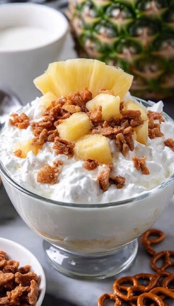 Pineapple Pretzel Salad Fluff 75 Pineapple Pretzel Salad Fluff