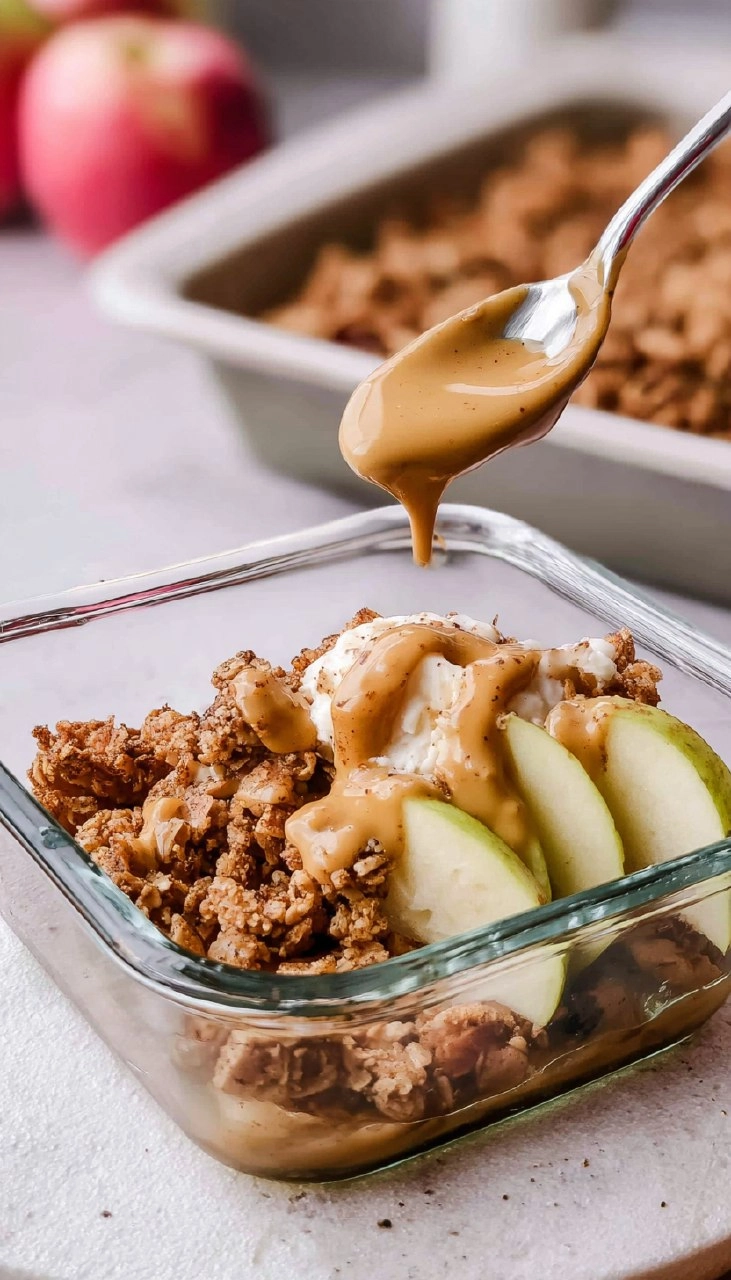 Protein Apple Crisp (High-Protein Dessert) 85 Protein Apple Crisp (High-Protein Dessert)