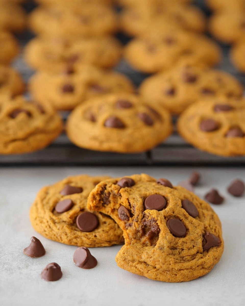 Pumpkin Chocolate Chip Cookies