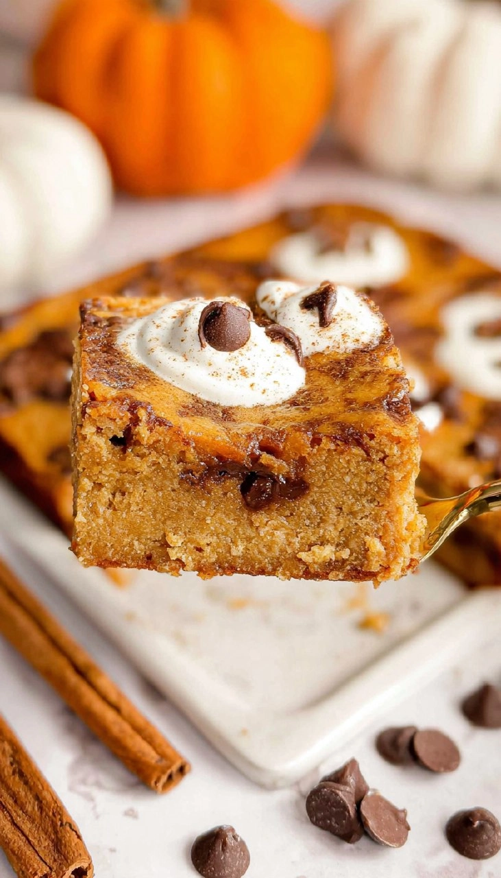 Pumpkin Earthquake Cake