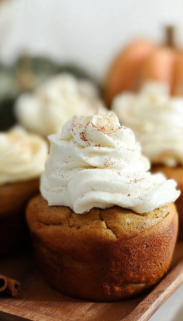 Pumpkin Pie Spice Cupcakes