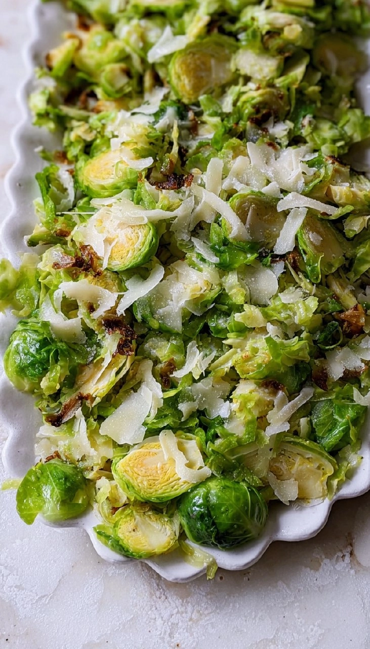 Shaved Brussels Sprouts