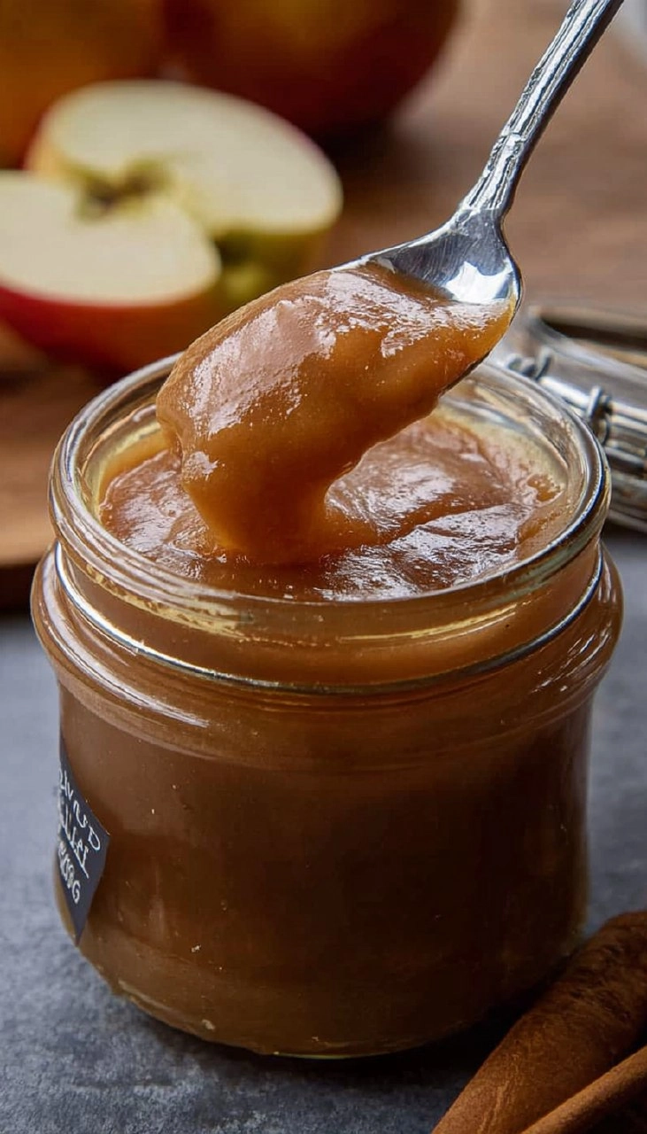 Slow Cooker Maple Apple Butter