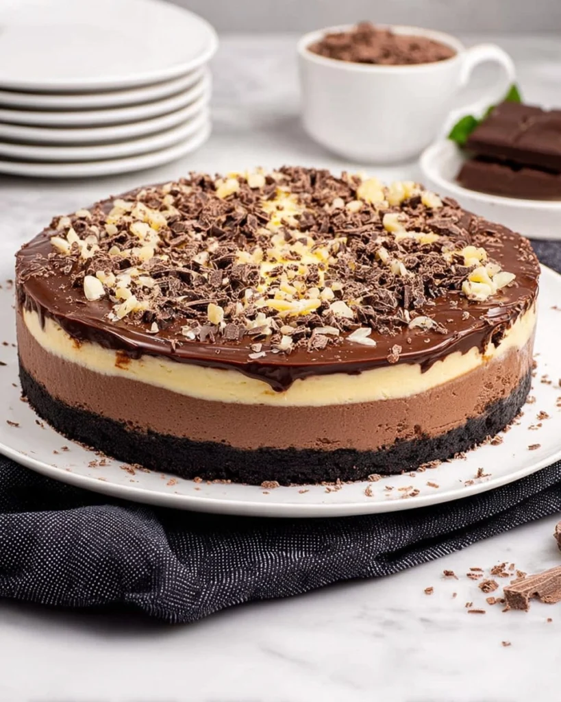 Triple-Chocolate-Cheesecake-Recipe