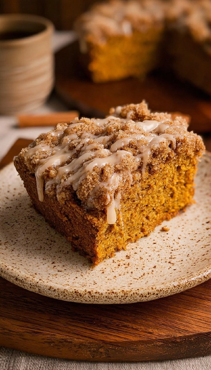 Vegan Pumpkin Coffee Cake